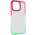 Чохол TPU+PC Fresh sip series для Apple iPhone 14 Pro Max (6.7") Салатовий / Рожевий