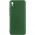 Чохол Silicone Cover Lakshmi Full Camera (AA) для Xiaomi Redmi 9A Зелений / Dark green