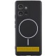Чохол Silicone Cover Lakshmi Full Camera (AA) with MagFit для Motorola Edge 50 Pro Чорний / Black