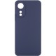 Чохол Silicone Cover Lakshmi Full Camera (AAA) для Oppo A78 4G Темно-синій / Midnight blue