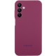Чохол Silicone Cover Lakshmi Full Camera (AAA) with Logo для Samsung Galaxy A16 4G/5G Бордовий / Plum