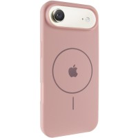 Чохол Silicone Case Full Protective (AA) V2 with MagSafe для Apple iPhone 17 Air (6.5") Рожевий / Pink Sand