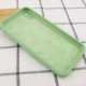 Silicone Case Square Full Camera Protective (AA) NOLOGO для Apple iPhone X / XS (5.8") М'ятний / Mint