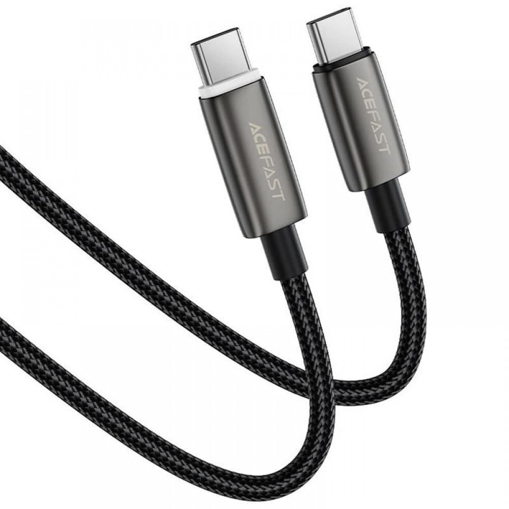 Дата кабель Acefast C23-03 Type-C to Type-C 60W (1.2m) Black
