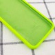 Чохол Silicone Case Square Full Camera Protective (AA) для Apple iPhone 11 (6.1") Салатовий / Neon green
