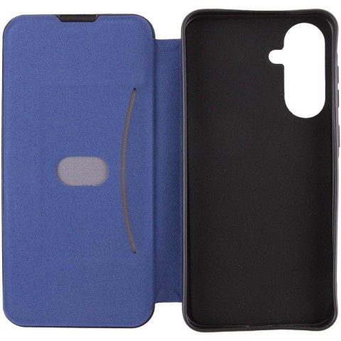 Шкіряний чохол-книжка Belora для Samsung Galaxy A35 Midnight Blue