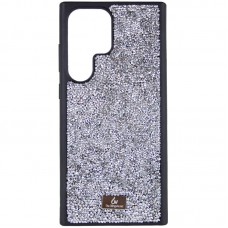 TPU чохол Bling World Rock Diamond для Samsung Galaxy S23 Ultra Срібний