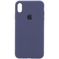 Чохол Silicone Case Full Protective (AA) для Apple iPhone XR (6.1") Темно-синій / Midnight blue