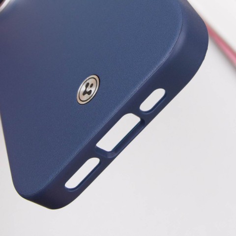 Чохол SGP PC+Leather with MagSafe для Apple iPhone 16 Plus (6.7") Blue