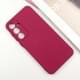 Чохол TPU GETMAN Liquid Silk Full Camera для Samsung Galaxy S24 Бордовий / Marsala