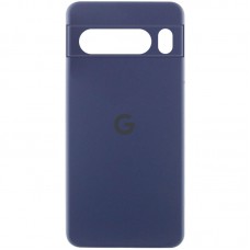 Чохол Silicone Cover Lakshmi Full Camera (AAA) with Logo для Google Pixel 8 Pro Темно-синій / Midnight blue