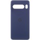 Чохол Silicone Cover Lakshmi Full Camera (AAA) with Logo для Google Pixel 8 Pro Темно-синій / Midnight blue
