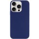 Чохол Silicone Case Full Protective (AA) NO LOGO для Apple iPhone 15 Pro Max (6.7") Синій / Deep navy