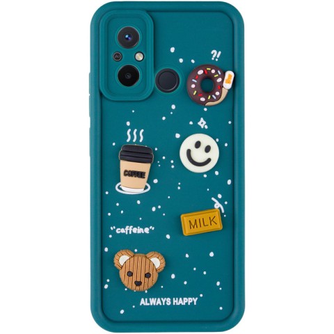 Чохол TPU Toys Case для Xiaomi Redmi 12C / Poco C55 Pine Green / Always Happy
