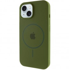 Чехол Silicone Case Full Protective (AA) with MagSafe для Apple iPhone 15 Plus (6.7")