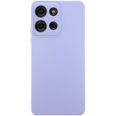 Чохол Silicone Cover Lakshmi Full Camera (AA) для Motorola Moto G75 5G Бузковий / Dasheen