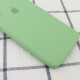 Чохол Silicone Case Square Full Camera Protective (AA) для Apple iPhone 6/6s (4.7") М'ятний / Mint
