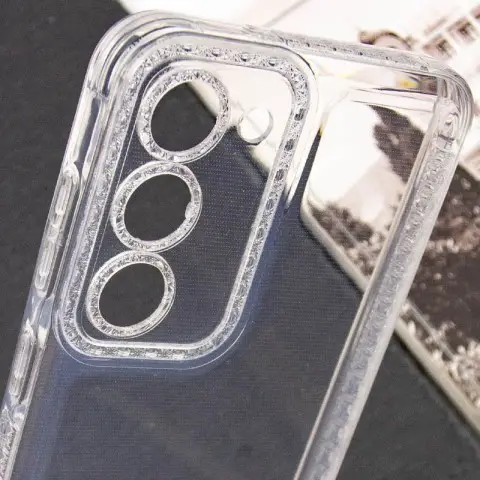 Чохол TPU Starfall Clear для Samsung Galaxy S22+ Прозорий