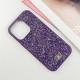 TPU чохол Bling World Rock Diamond для Apple iPhone 15 Pro (6.1") Фіолетовий