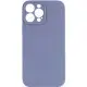 Чохол Silicone Case Full Camera Protective (AA) NO LOGO для Apple iPhone 13 Pro (6.1") Сірий / Lavender Gray
