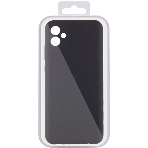 Чохол Silicone Cover Lakshmi Full Camera (AA) для Samsung Galaxy A04 Чорний / Black