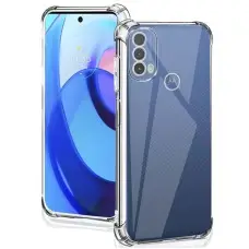 TPU чехол GETMAN Ease logo усиленные углы Full Camera для Motorola Moto E40 / E30