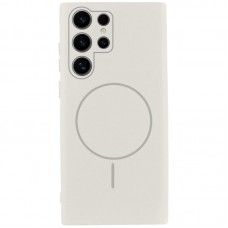 Чохол Silicone Cover Lakshmi Full Camera (AA) with MagFit для Samsung Galaxy S24 Ultra Білий / White