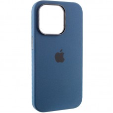 Чохол Silicone Case Metal Buttons (AA) для Apple iPhone 13 Pro (6.1") Синій / StromBlue