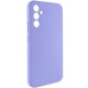 Чохол Silicone Cover Lakshmi Full Camera (AAA) для Samsung Galaxy S24 Бузковий / Dasheen