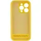 Чохол Silicone Case Full Camera Protective (AA) NO LOGO для Apple iPhone 16 Plus (6.7") Жовтий / Yellow