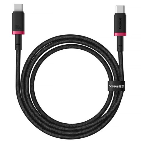 Дата кабель Baseus Dura Series Fast Charging Type-C to Type-C 100W (2m) (P10377803) Red / Black