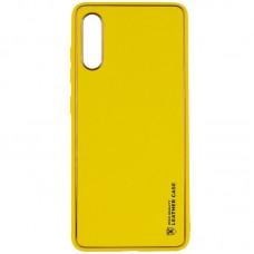 Шкіряний чохол Xshield для Samsung Galaxy A50 (A505F) / A50s / A30s Жовтий / Yellow