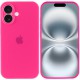 Чохол Silicone Case Full Camera Protective (AA) для Apple iPhone 16 Plus (6.7") Рожевий / Barbie pink