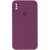 Чехол Silicone Case Square Full Camera Protective (AA) для Apple iPhone X / XS (5.8")