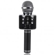Караоке Мікрофон-колонка WS858 Black Караоке Мікрофон-колонка WS858 Black