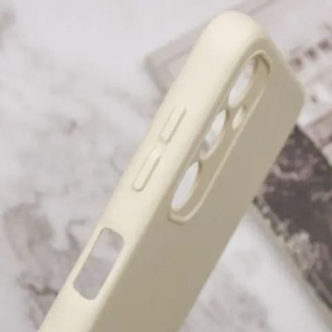 Чохол TPU GETMAN Liquid Silk Full Camera для Samsung Galaxy M34 5G Пісочний / Sand