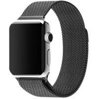 Ремінець Milanese Loop Design для Apple Watch 42(ser.1-3)/44/45/46/49mm Space grey