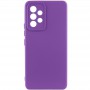 Чохол Silicone Cover Lakshmi Full Camera (A) для Samsung Galaxy A52 4G / A52 5G / A52s Фіолетовий / Purple