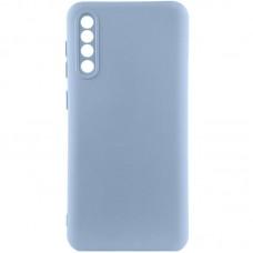 Чохол TPU GETMAN Liquid Silk Full Camera для Samsung Galaxy A50 (A505F) / A50s / A30s Блакитний / Lilac Blue