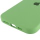 Чохол Silicone Case Full Protective (AA) для Apple iPhone 15 Pro Max (6.7") М'ятний / Mint