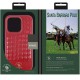 Шкіряний чохол Polo Santa Barbara для Apple iPhone 14 Pro (6.1") Red