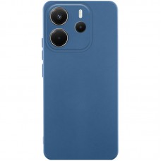 Чохол Silicone Cover Lakshmi Full Camera (AAA) для Xiaomi Redmi Note 14 4G (Europe version) Синій / Denim Blue