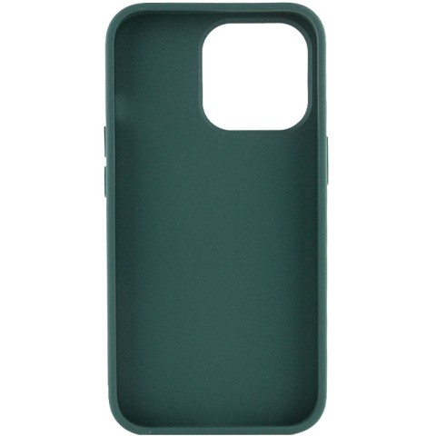 TPU чохол Bonbon Metal Style для Apple iPhone 14 Pro Max (6.7") Зелений / Pine green