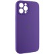 Чохол Silicone Case Full Camera Protective (AA) для Apple iPhone 15 Pro (6.1") Фіолетовий / Amethyst