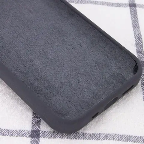 Чохол Silicone Case Full Protective (AA) NO LOGO для Apple iPhone 13 Pro (6.1") Сірий / Dark Gray