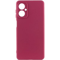 Чохол Silicone Cover Lakshmi Full Camera (A) для TECNO Spark 9 Pro (KH7n) Бордовий / Marsala