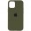Чохол Silicone Case Full Protective (AA) для Apple iPhone 15 Pro Max (6.7") Зелений / Dark Olive