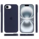Чохол Silicone Case Full Protective (AA) для Apple iPhone 16e (6.1") Темно-синій / Midnight blue Чохол Silicone Case Full Protective (AA) для Apple iPhone 16e (6.1") Темно-синій / Midnight blue