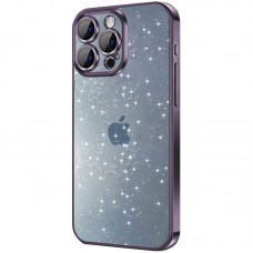 Чохол TPU+PC Glittershine для Apple iPhone 13 Pro Max (6.7") Purple