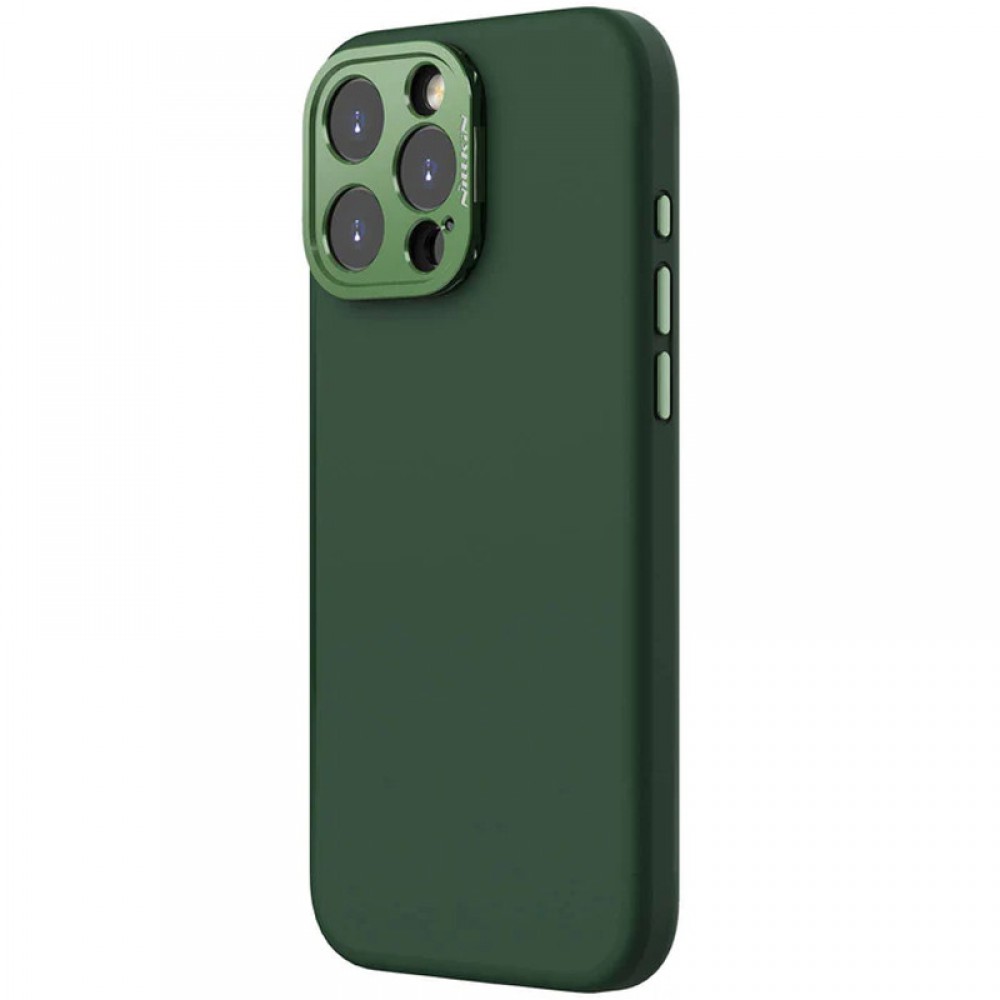 Чохол Silicone Nillkin LensWing Prop Magnetic для Apple iPhone 16 Pro (6.3") Зелений / Green
